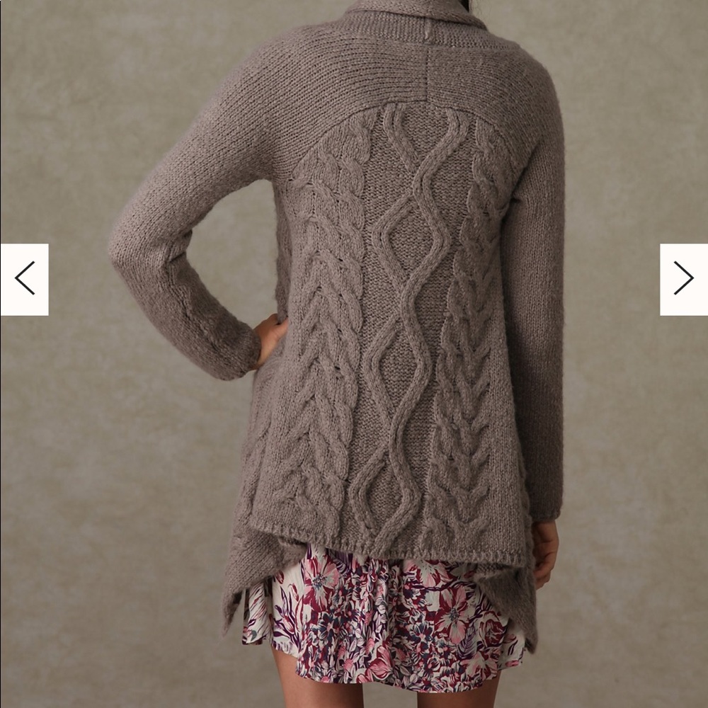 Free People far away cable cardigan - Picture 2 of 7